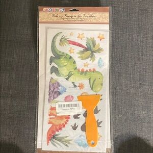 Dinosaur Rub-On Transfers